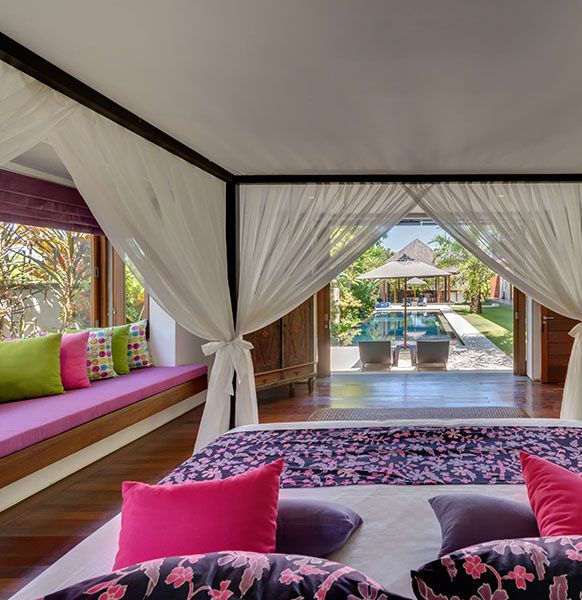 Bendega Rato - Master bedroom with pool view